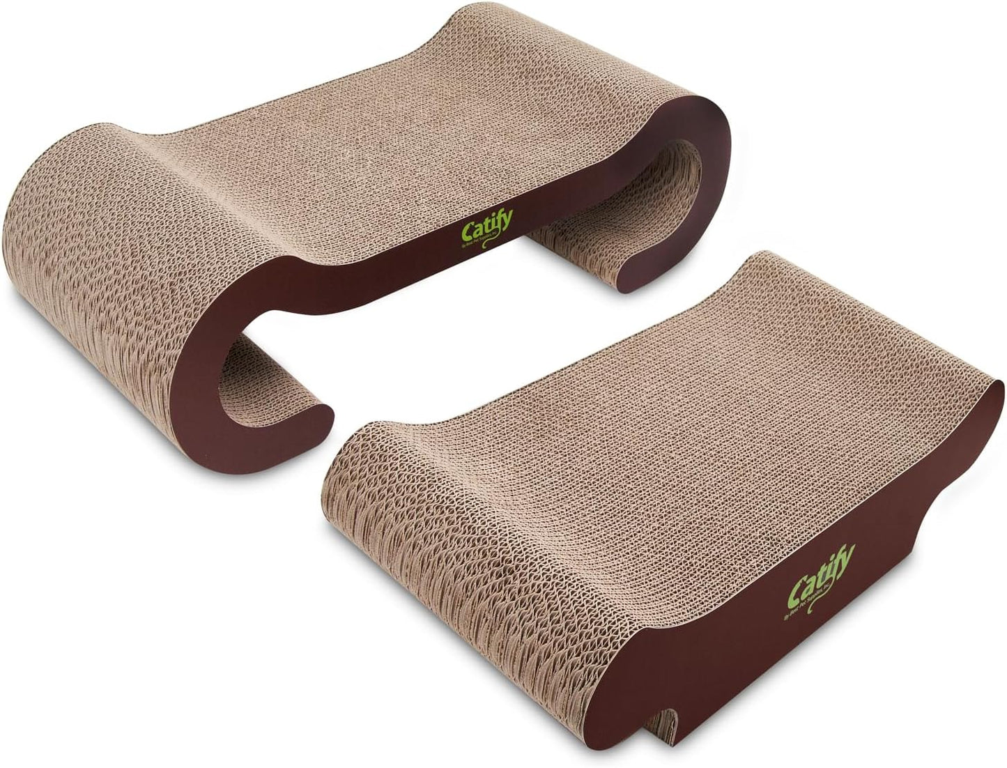 Catify Cat Scratcher, Fun Interactive Scratchers,, Furniture Saver Indoor Play, Heavy Duty