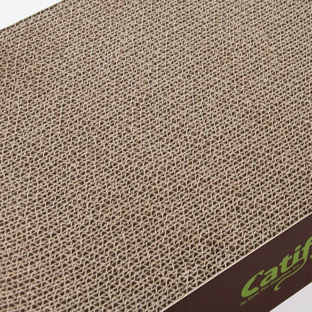 Catify Cat Scratcher, Fun Interactive Scratchers,, Furniture Saver Indoor Play, Heavy Duty