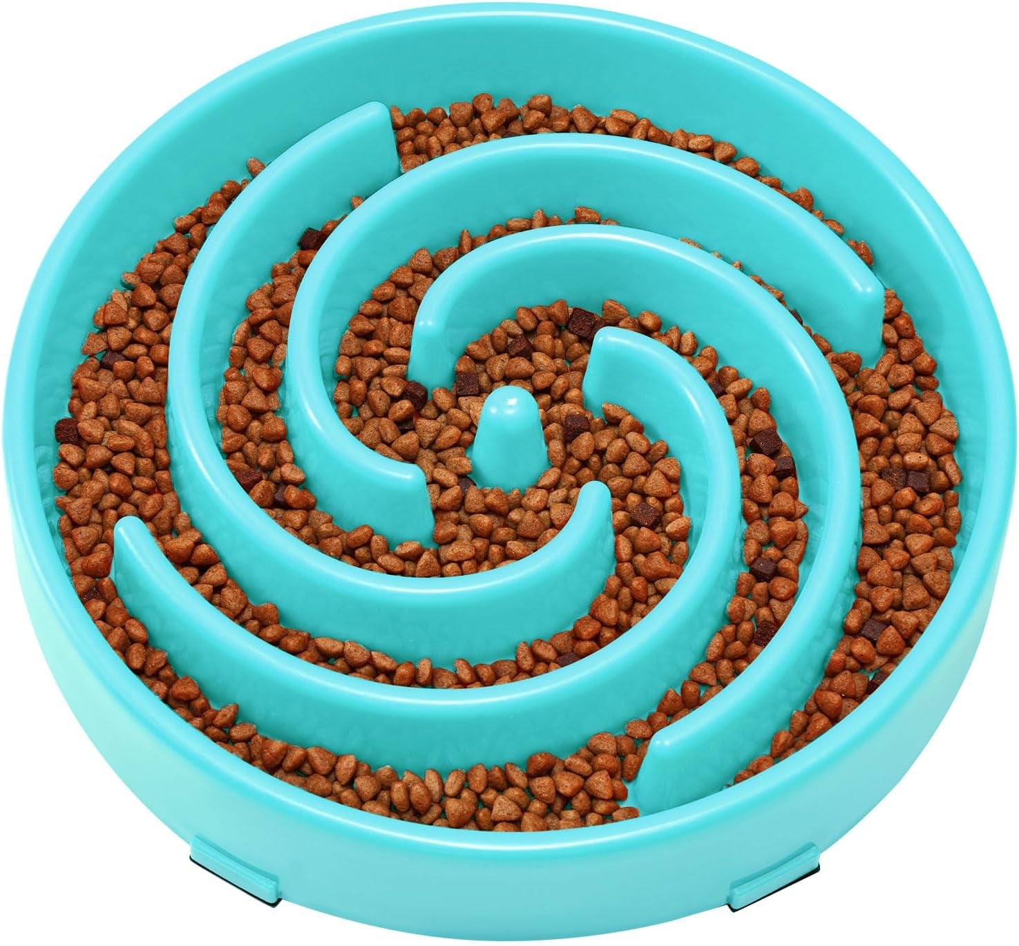 Premium Slow Feeder Dog Bowl for Large and Medium Breeds - Anti-Gulping Design to Prevent Bloat and Choking